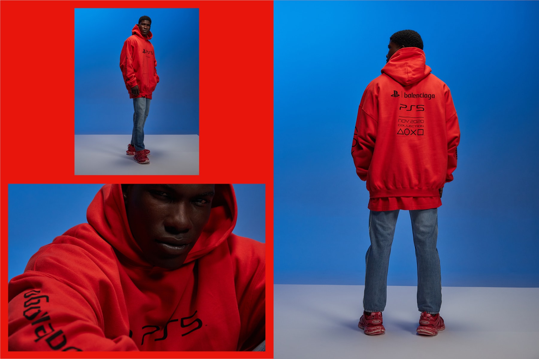 neiman marcus mens balenciaga moncler margiela sneaker pairings color outfit