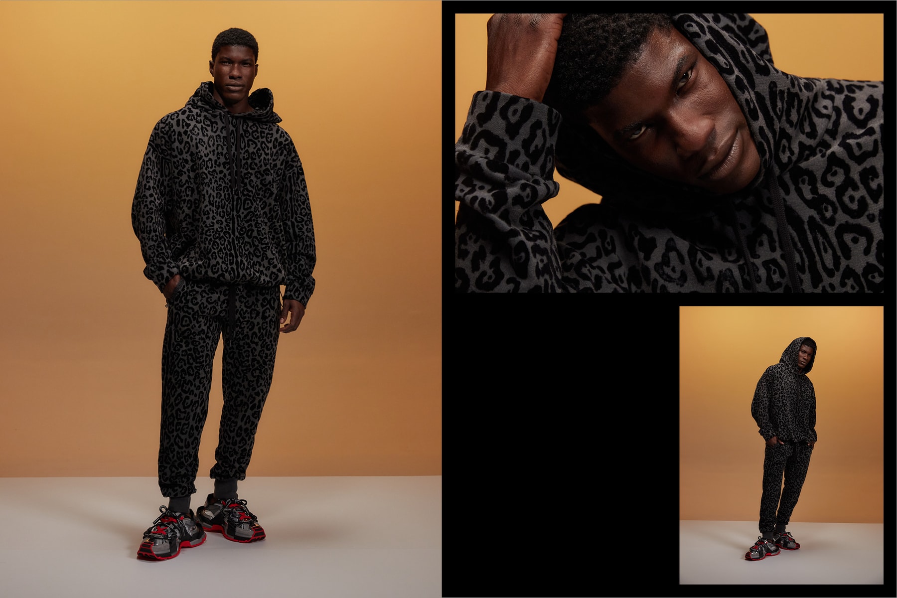 neiman marcus mens balenciaga moncler margiela sneaker pairings color outfit