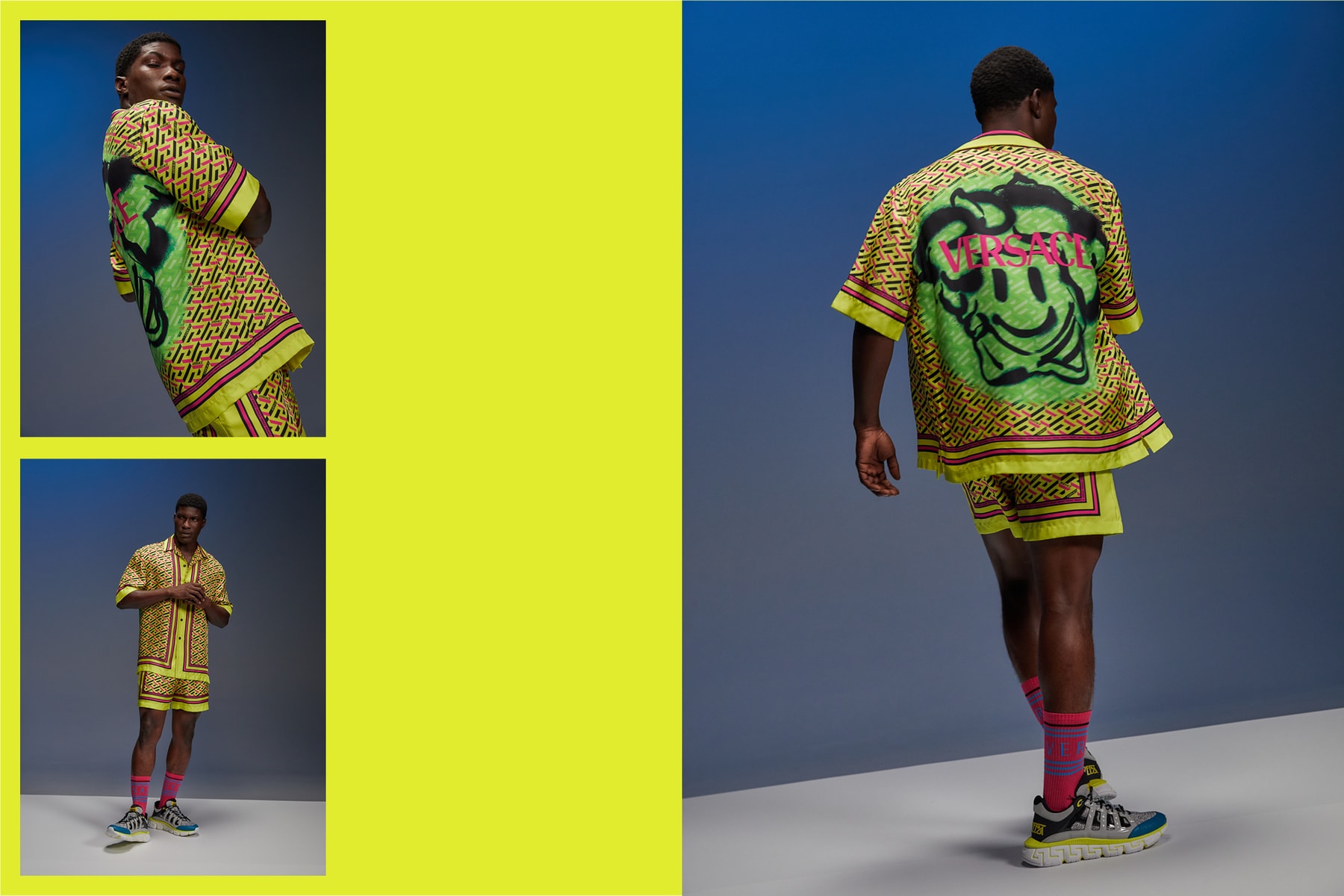 neiman marcus mens balenciaga moncler margiela sneaker pairings color outfit