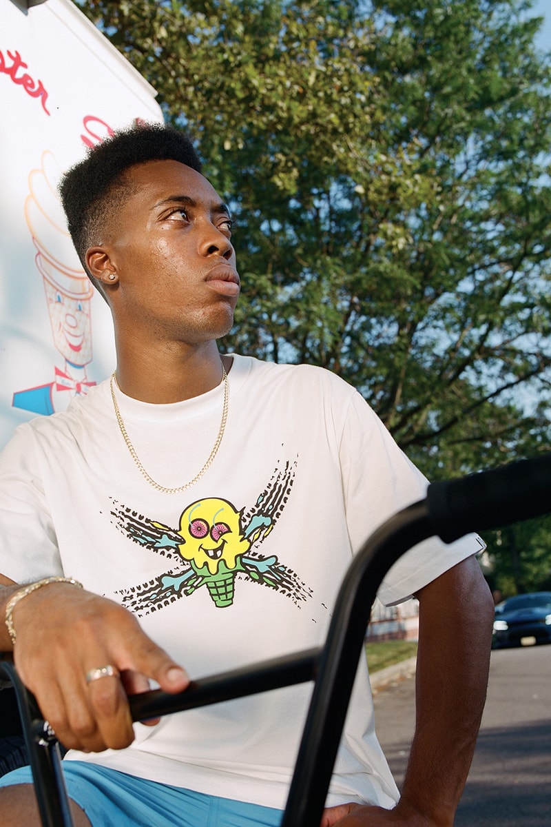 GO x ICECREAM Billionaire Boys Club Pharrell Williams Nigel Sylvester BMX Biker Collaboration Campaign Release Information