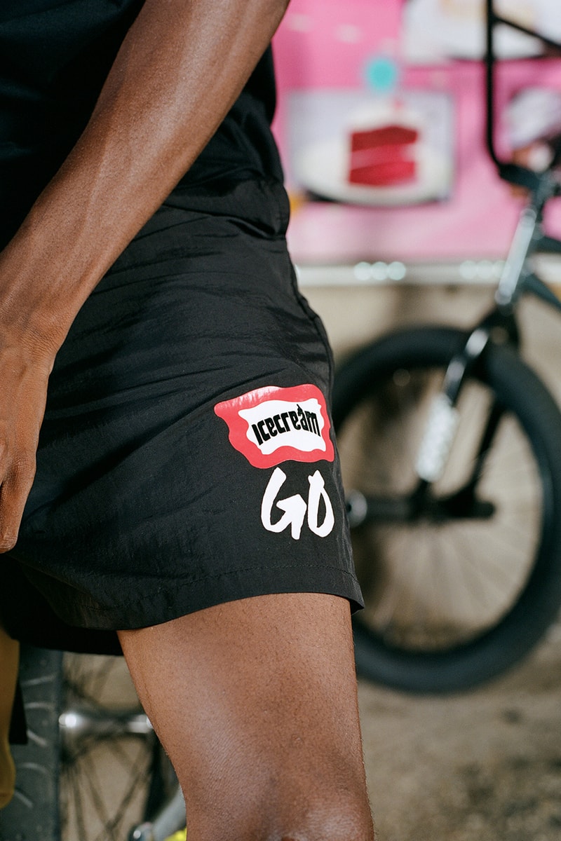 GO x ICECREAM Billionaire Boys Club Pharrell Williams Nigel Sylvester BMX Biker Collaboration Campaign Release Information