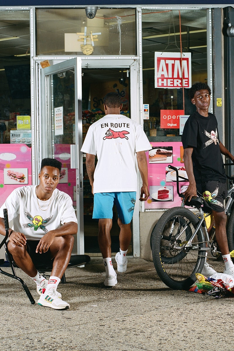 GO x ICECREAM Billionaire Boys Club Pharrell Williams Nigel Sylvester BMX Biker Collaboration Campaign Release Information