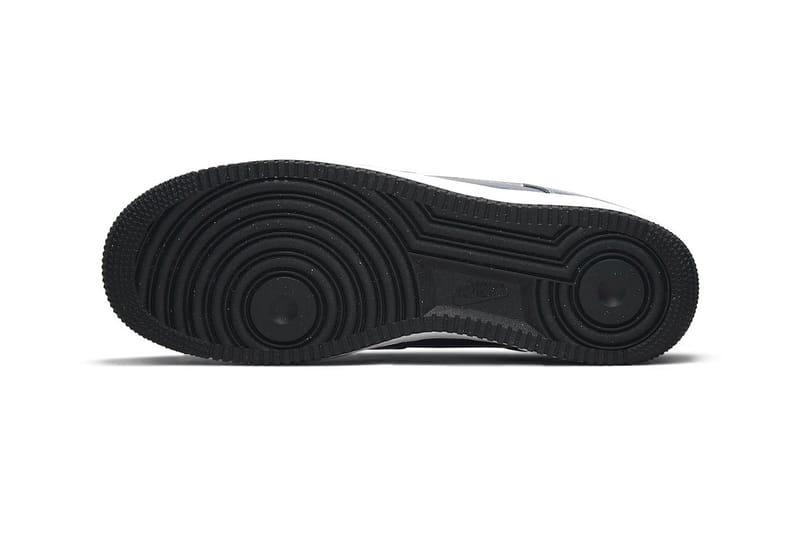 air force 1 low black iridescent outline