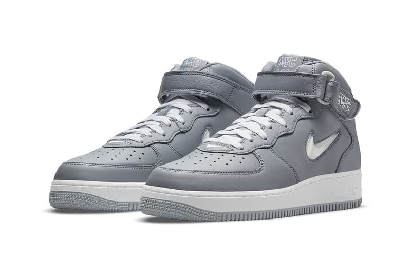 nike air force 1 mid nyc cool grey DH5622 001 release date info store list buying guide photos price 