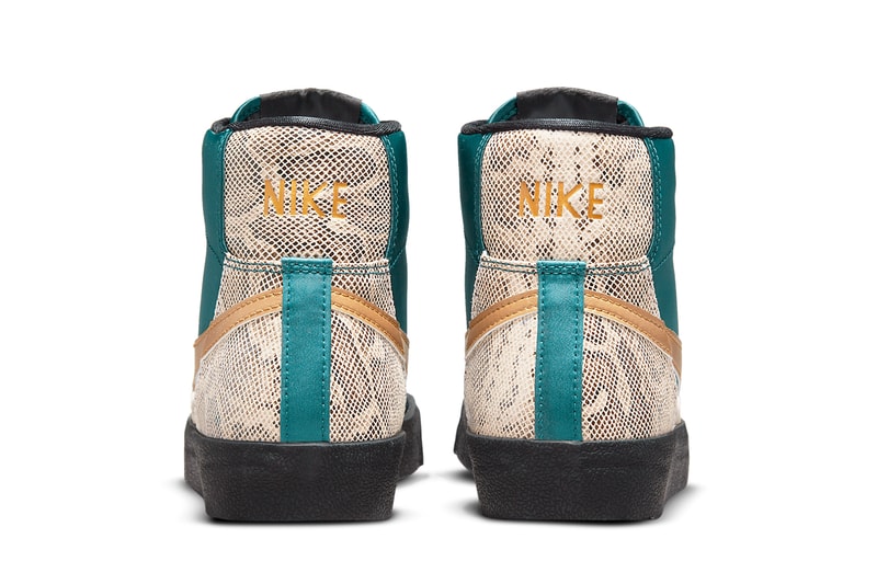 nike sportswear air max 90 blazer mid 77 vintage lucha libre mexican wrestling DM6178 010 DM6176 393 black white blue yellow green brown snakeskin luchador los rudos Tecnicos official release date info photos price store list buying guide