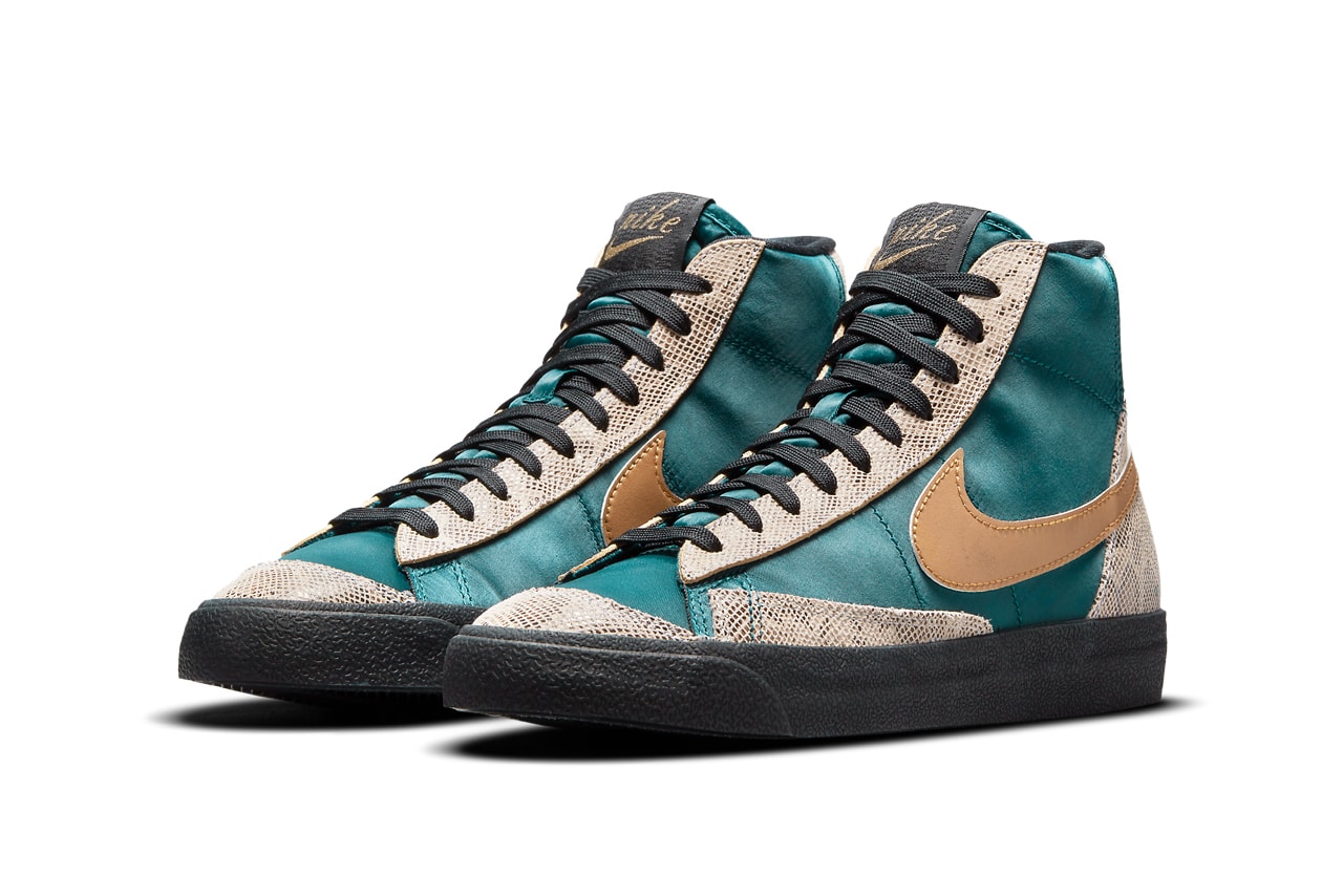 nike sportswear air max 90 blazer mid 77 vintage lucha libre mexican wrestling DM6178 010 DM6176 393 black white blue yellow green brown snakeskin luchador los rudos Tecnicos official release date info photos price store list buying guide