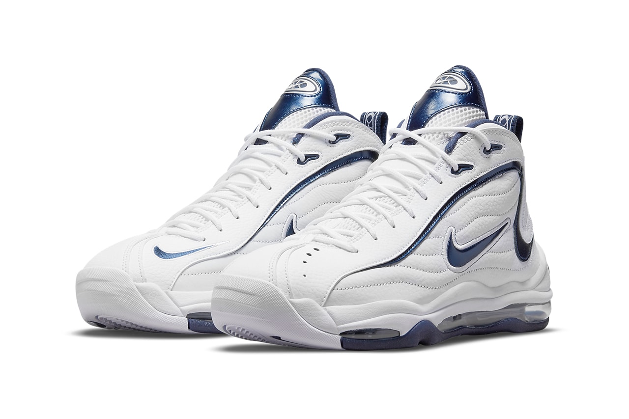 nike air total max uptempo white midnight navy CZ2198 100 release date info store list buying guide photos price 
