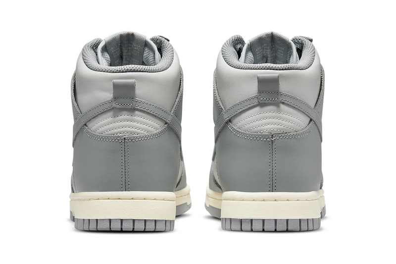 nike dunk high gray black aged midsoles DD1869 001 release date info store list buying guide photos price 