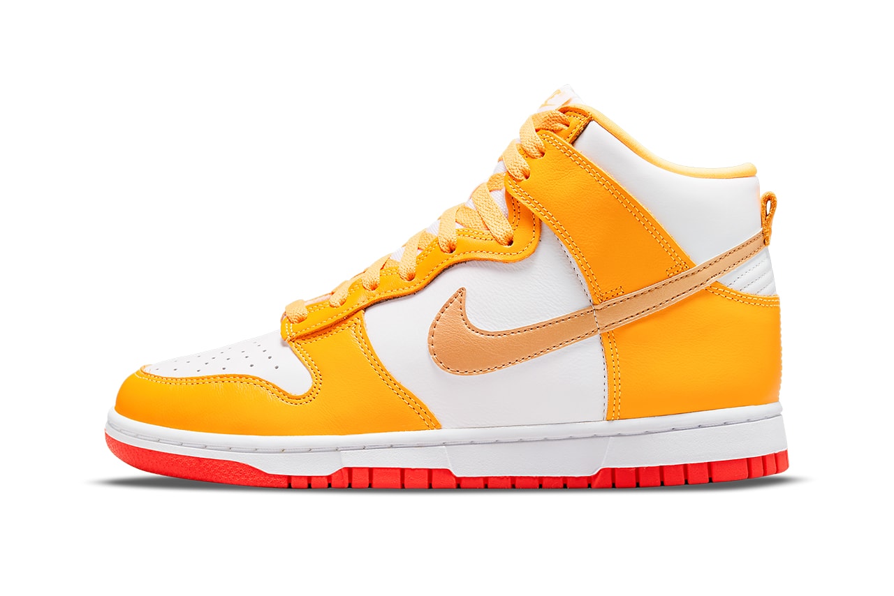nike dunk high orange gold red DQ4691 700 release date info store list buying guide photos price 