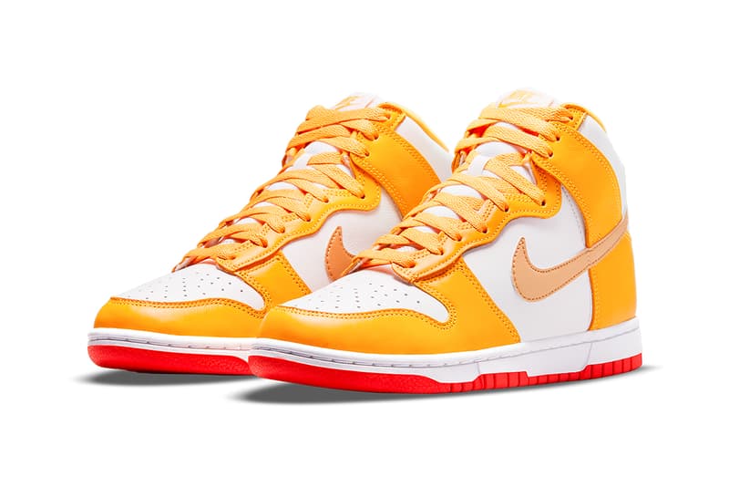 nike dunk high orange gold red DQ4691 700 release date info store list buying guide photos price 