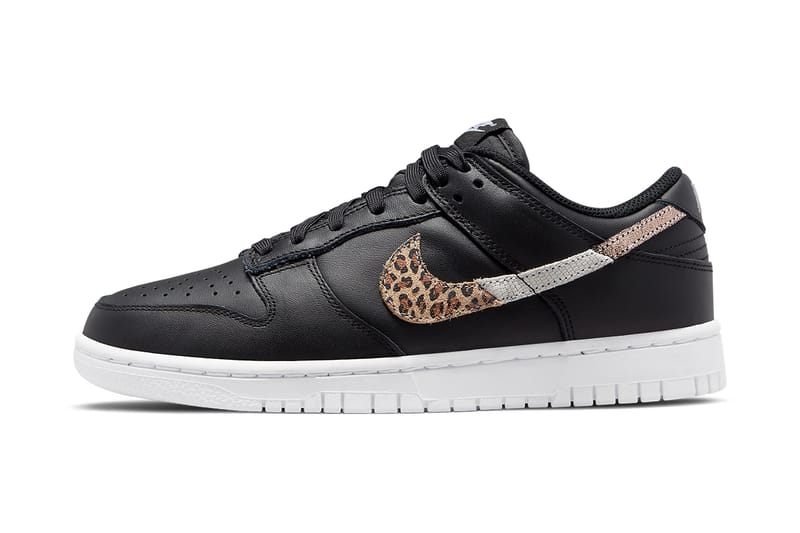 Nike Applies Various Animal Patterns to the Swooshes of These Dunk Lows