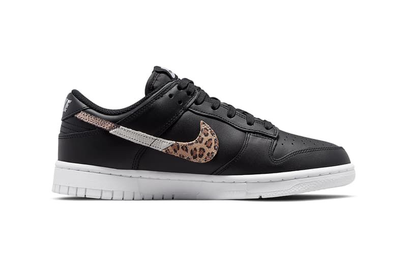 nike dunk low black white DD7099 001 DD7099 100 leopard snakeskin release date info store list buying guide photos price sportswear