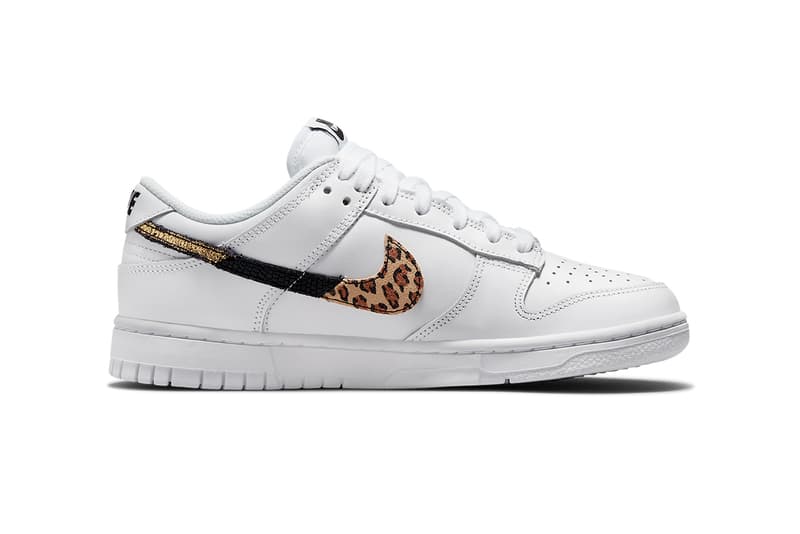 nike dunk low black white DD7099 001 DD7099 100 leopard snakeskin release date info store list buying guide photos price sportswear