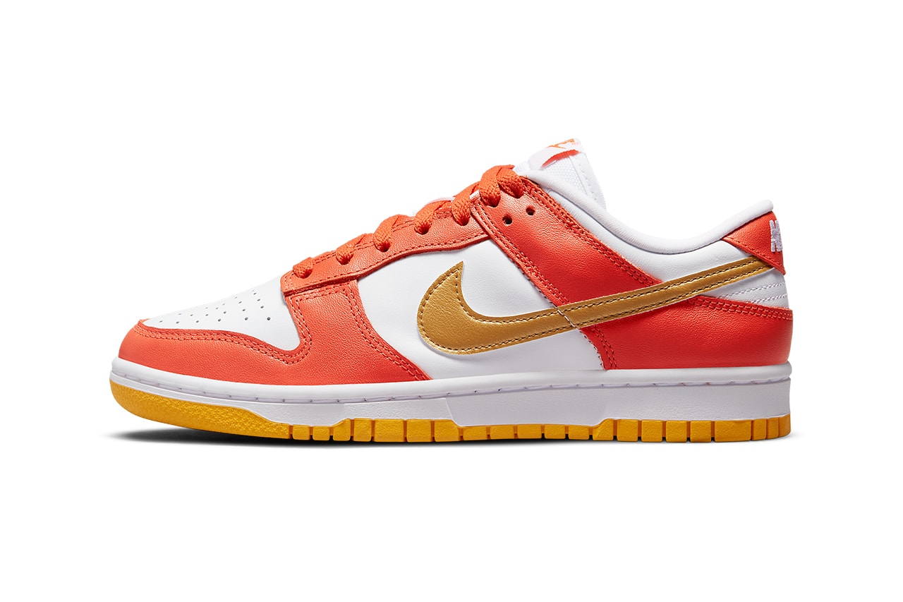 nike dunk low golden orange DQ4690 800 release date info store list buying guide photos price 