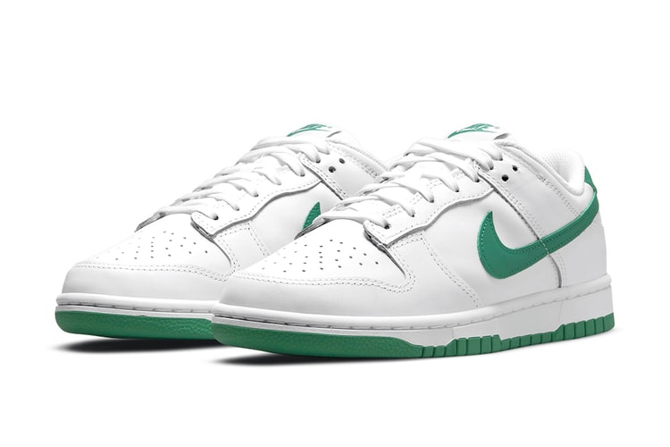 Nike Reveals Understated Dunk Lows in White and Green