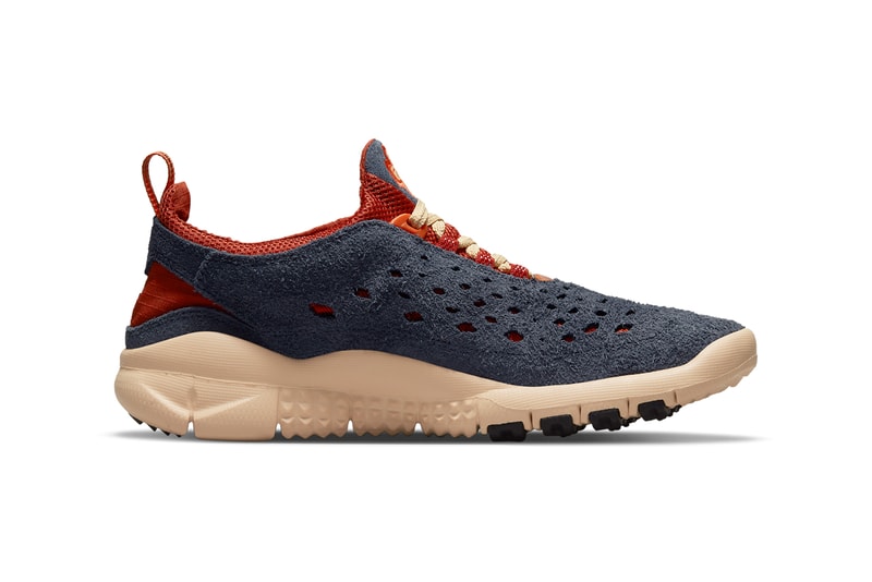 nike sportswear free run trail thunder blue cinnabar orange canvas CW5814 400 official release date info photos price store list buying guide