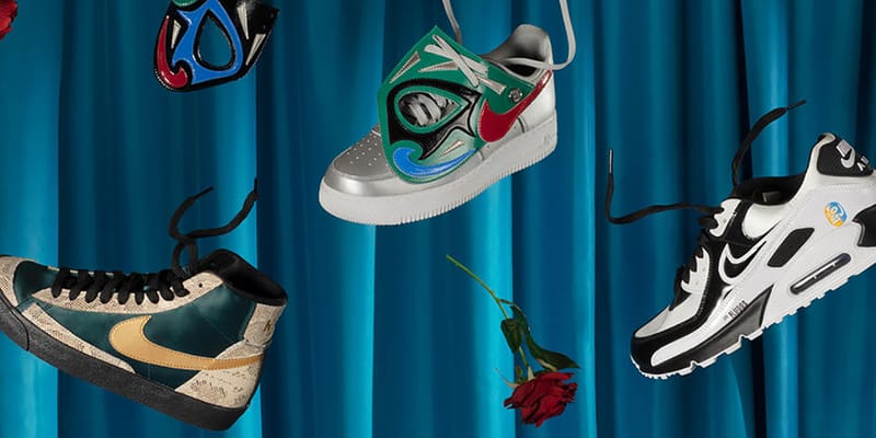 lucha libre nike blazers