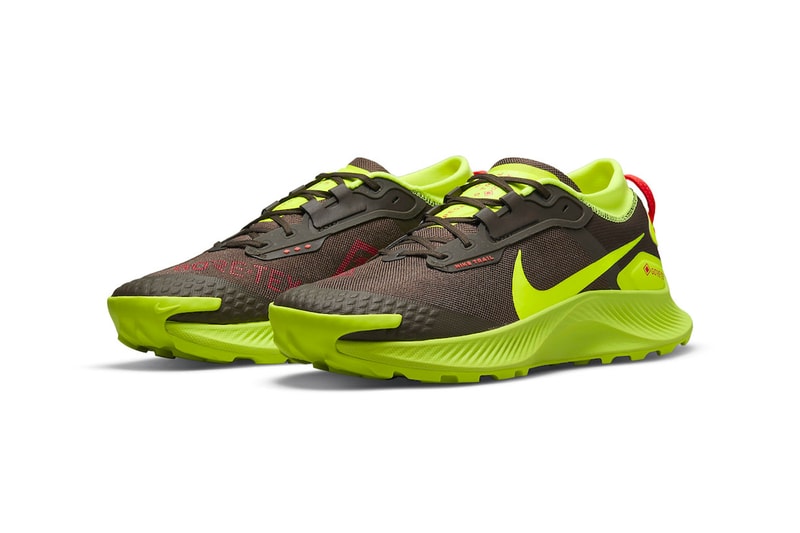 Nike Pegasus Trail 3 in Brown/Volt Release footwear sneakers swoosh pegasus trail 2 gore-tex mesh brown volt red