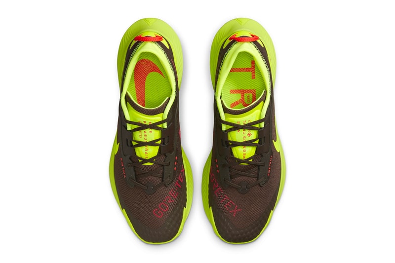Nike Pegasus Trail 3 in Brown/Volt Release footwear sneakers swoosh pegasus trail 2 gore-tex mesh brown volt red