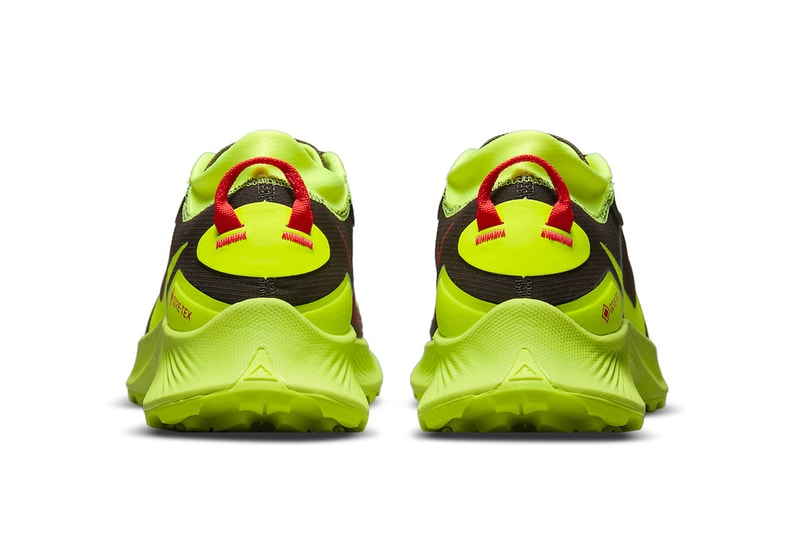 Nike Pegasus Trail 3 in Brown/Volt Release footwear sneakers swoosh pegasus trail 2 gore-tex mesh brown volt red