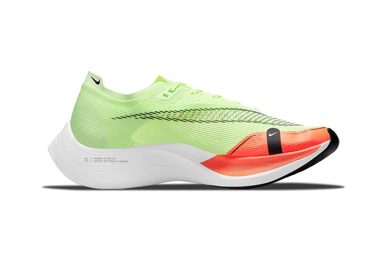 nike zoomx Vaporfly volt running track performance release details information