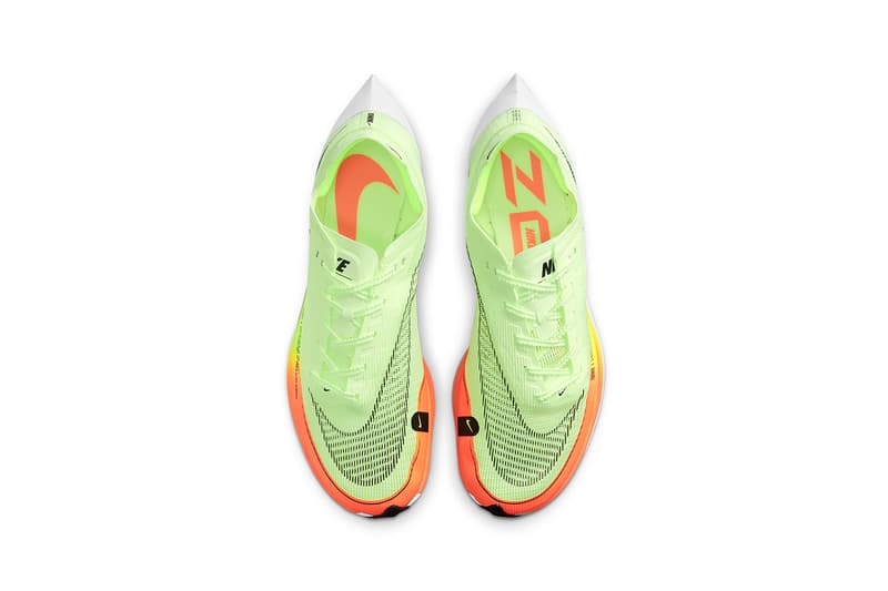 nike zoomx Vaporfly volt running track performance release details information