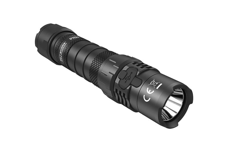 nitecore compact flashlight 1800 lumens 21100 candela 290 meter throw torch tactical gear outdoors adventure camping hiking everyday carry 