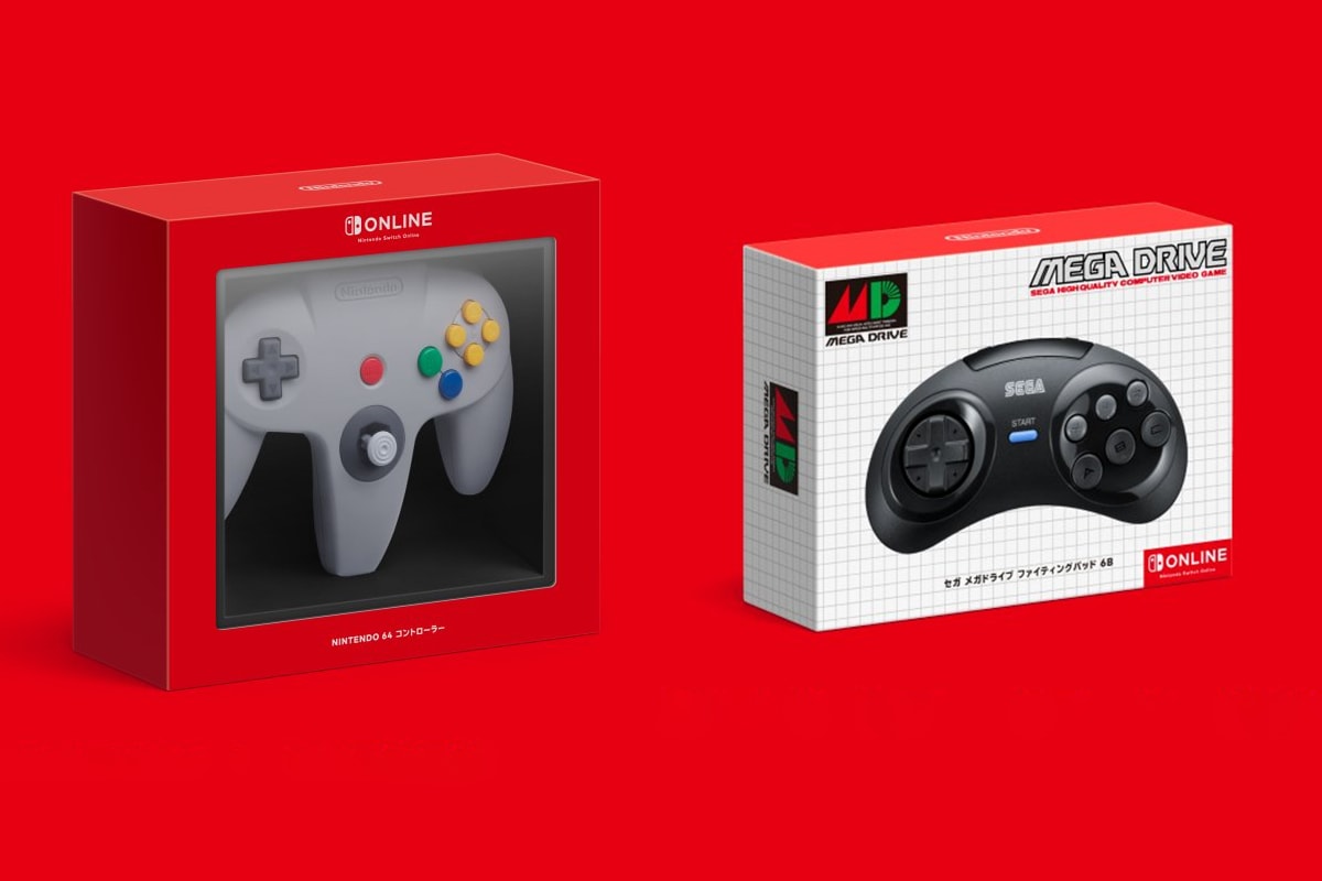 nintedo switch 64 sega genesis video game console controller japan exclusive six buttons 