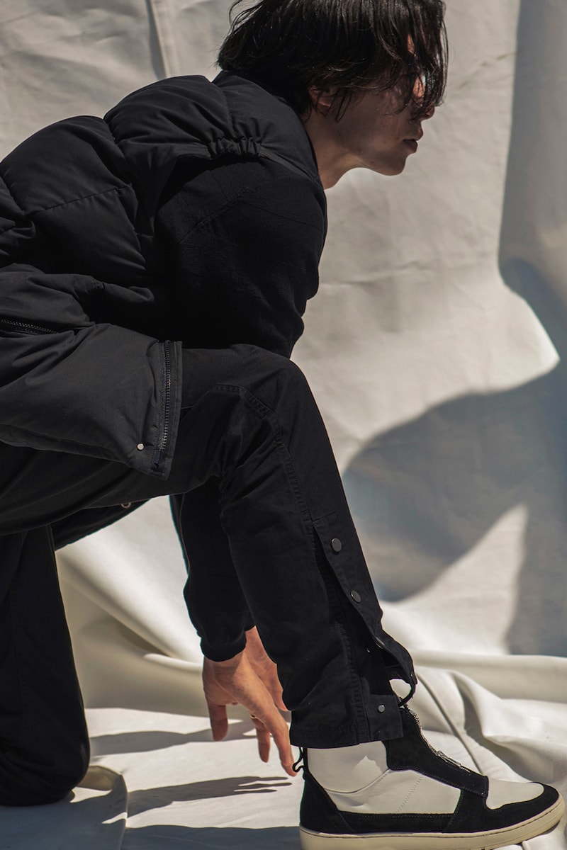 nonnative BLACK PACK volume 2 zip up boots cow suede officine creative Gore Tex Infinium military jacket rancher zip up bootsrider blouson cow leather trooper jacket ripstop goretex infinium wallet cow leather stroller trainer gabardine zip polo hiker down vest shadow border yarn release info