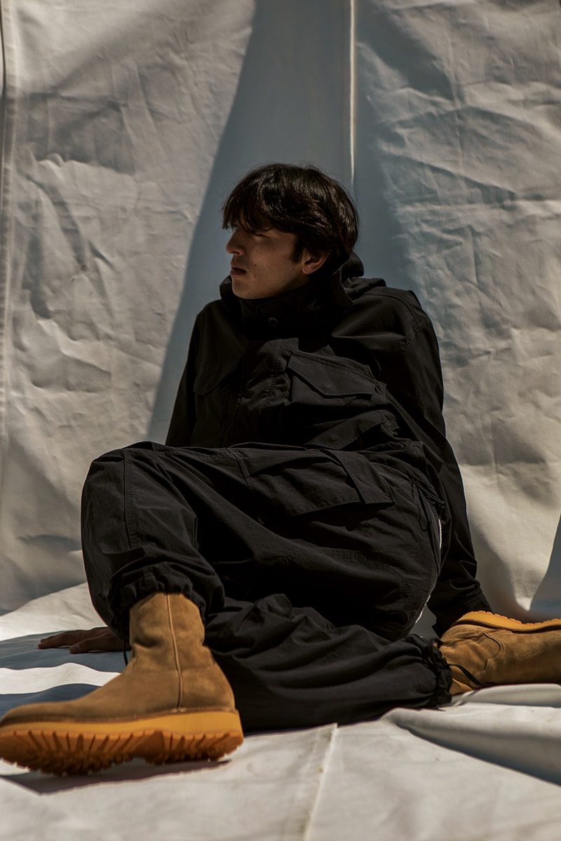 nonnative BLACK PACK volume 2 zip up boots cow suede officine creative Gore Tex Infinium military jacket rancher zip up bootsrider blouson cow leather trooper jacket ripstop goretex infinium wallet cow leather stroller trainer gabardine zip polo hiker down vest shadow border yarn release info
