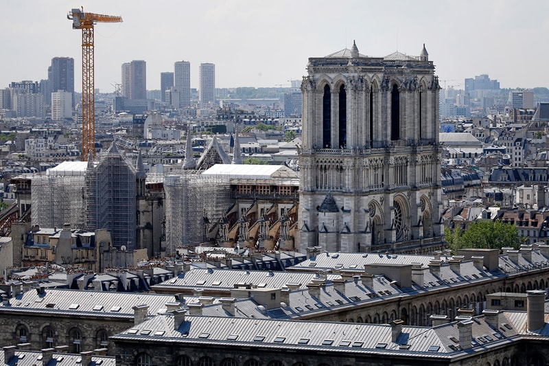 Notre Dame Cathedral Rebuilding Process Paris France