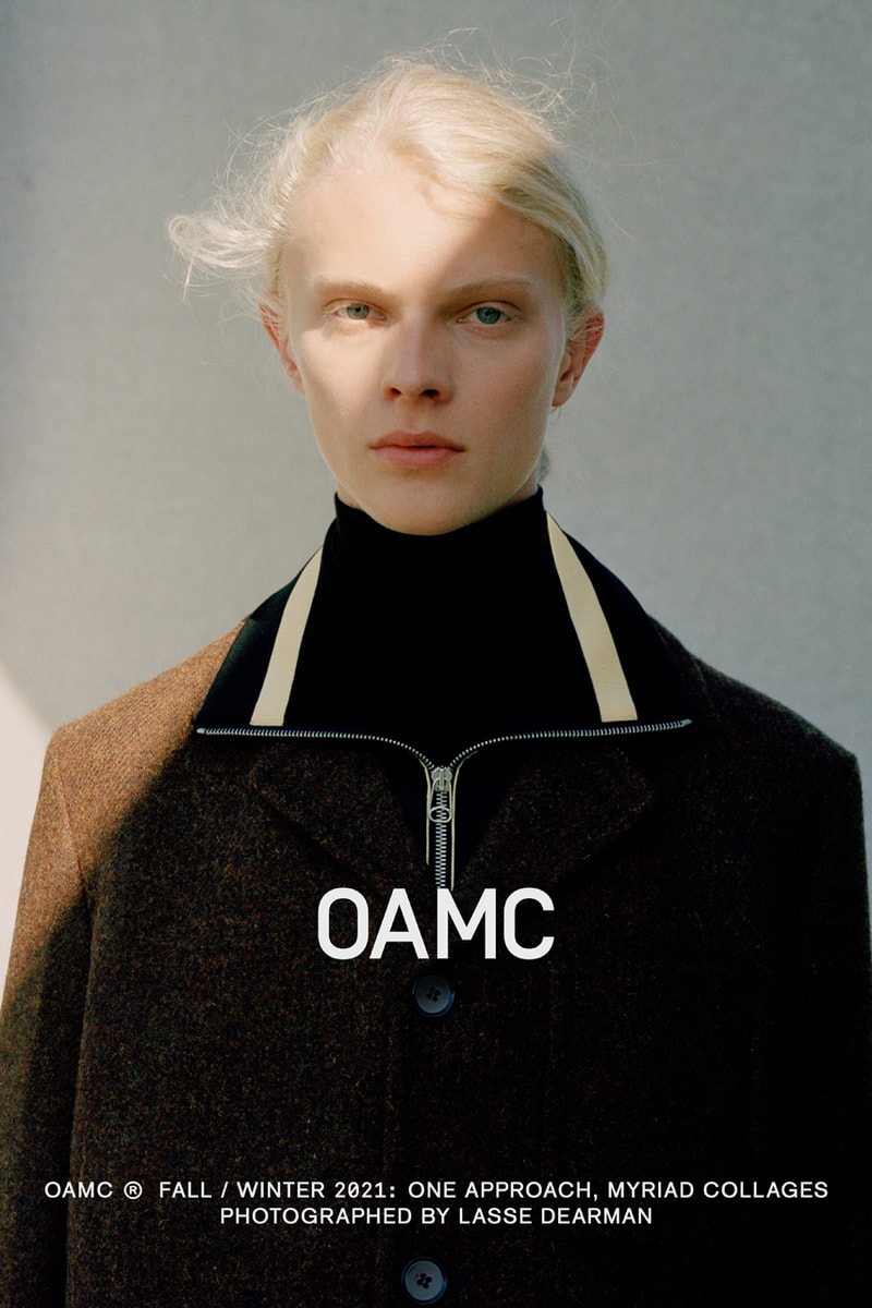 OAMC Fall/Winter 2021 Campaign FW21 Luke Meier Robert Rauschenberg Inspiration adidas Type O-9 Sneaker Debut HBX HYPEBEAST Shop