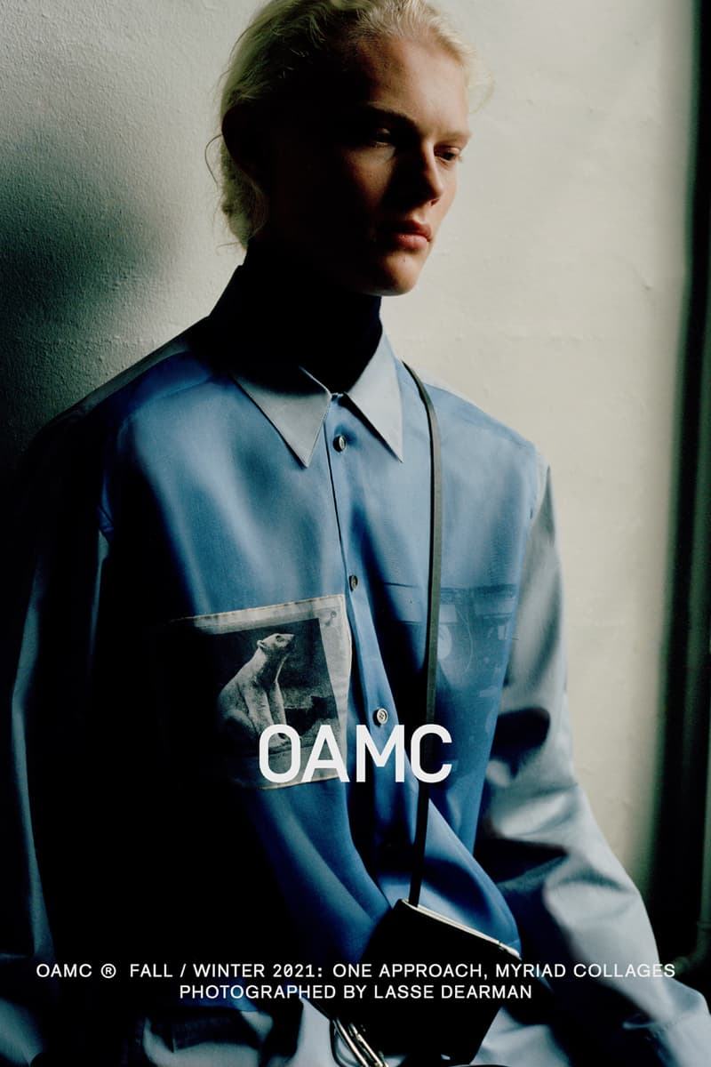 OAMC Fall/Winter 2021 Campaign FW21 Luke Meier Robert Rauschenberg Inspiration adidas Type O-9 Sneaker Debut HBX HYPEBEAST Shop