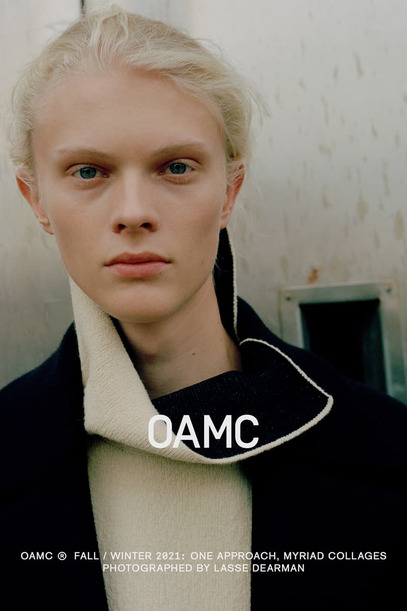 OAMC Fall/Winter 2021 Campaign FW21 Luke Meier Robert Rauschenberg Inspiration adidas Type O-9 Sneaker Debut HBX HYPEBEAST Shop