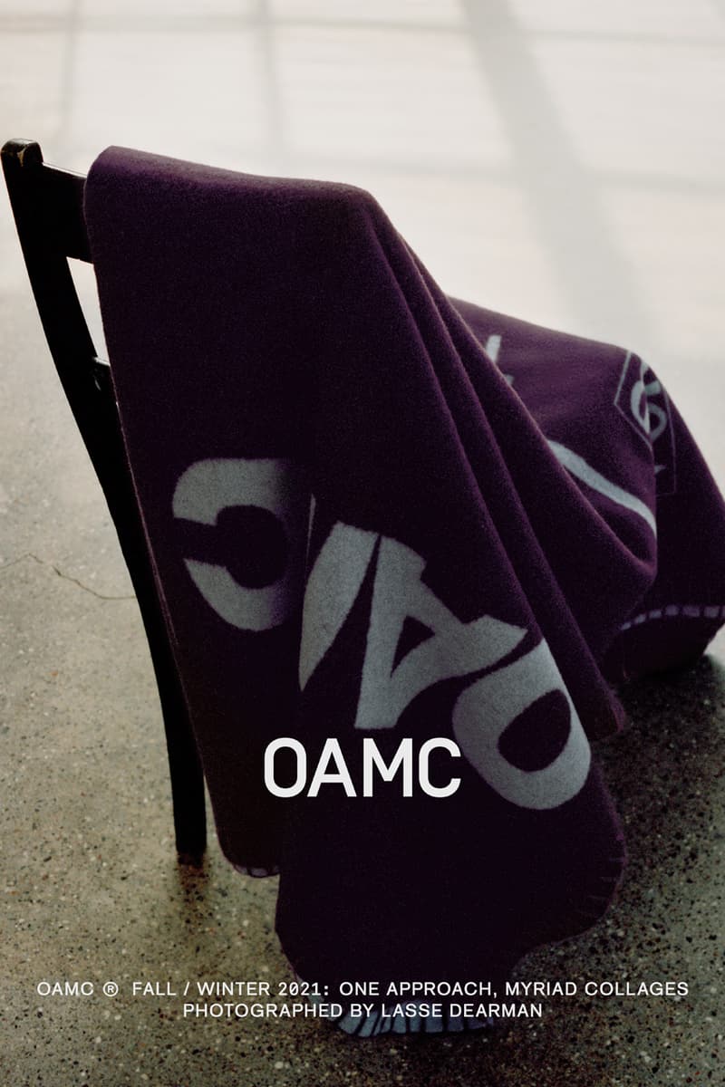 OAMC Fall/Winter 2021 Campaign FW21 Luke Meier Robert Rauschenberg Inspiration adidas Type O-9 Sneaker Debut HBX HYPEBEAST Shop