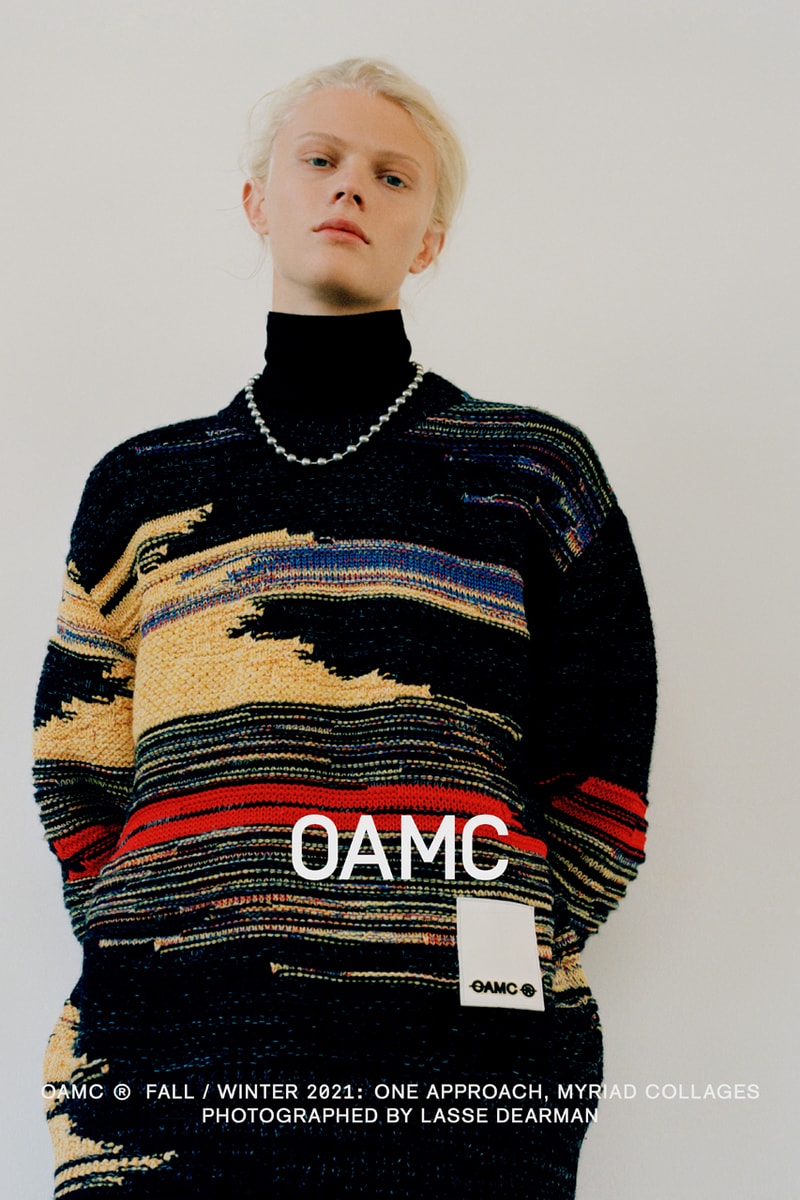 OAMC Fall/Winter 2021 Campaign FW21 Luke Meier Robert Rauschenberg Inspiration adidas Type O-9 Sneaker Debut HBX HYPEBEAST Shop