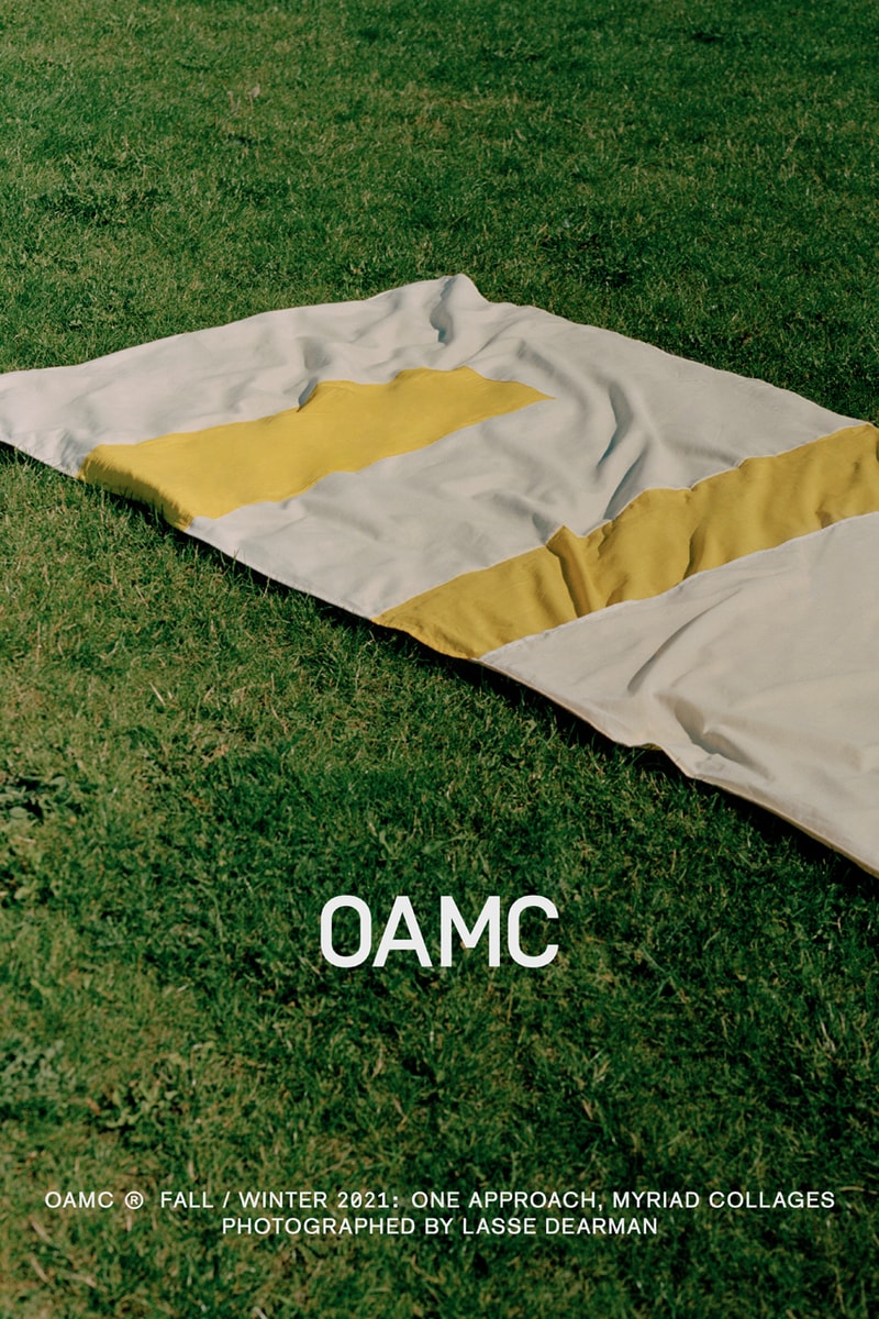 OAMC Fall/Winter 2021 Campaign FW21 Luke Meier Robert Rauschenberg Inspiration adidas Type O-9 Sneaker Debut HBX HYPEBEAST Shop