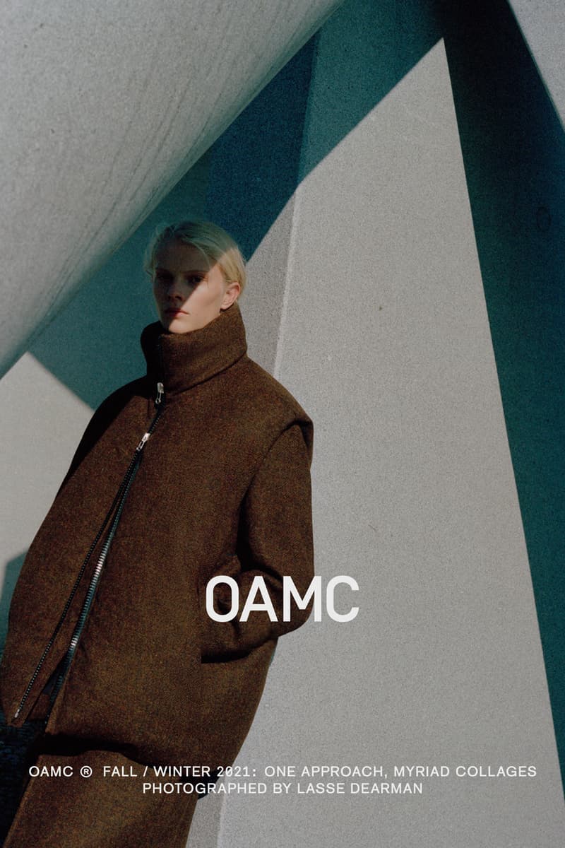 OAMC Fall/Winter 2021 Campaign FW21 Luke Meier Robert Rauschenberg Inspiration adidas Type O-9 Sneaker Debut HBX HYPEBEAST Shop