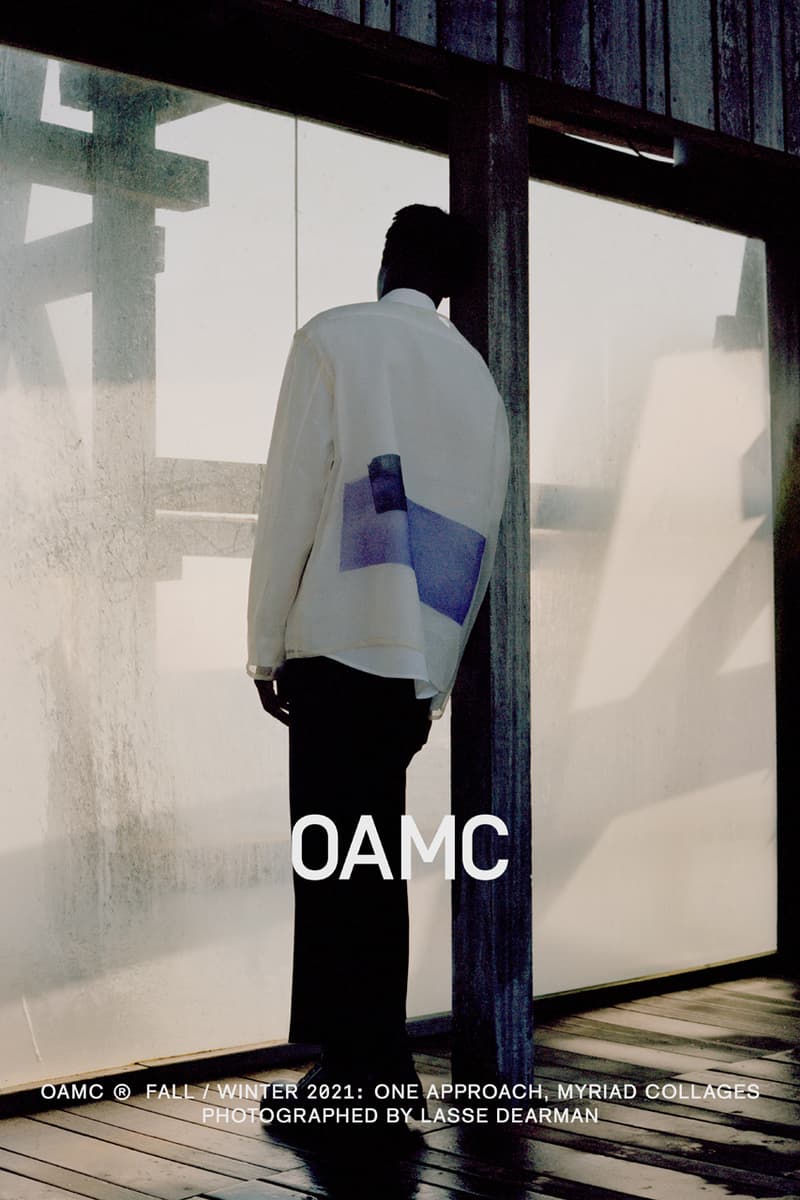 OAMC Fall/Winter 2021 Campaign FW21 Luke Meier Robert Rauschenberg Inspiration adidas Type O-9 Sneaker Debut HBX HYPEBEAST Shop