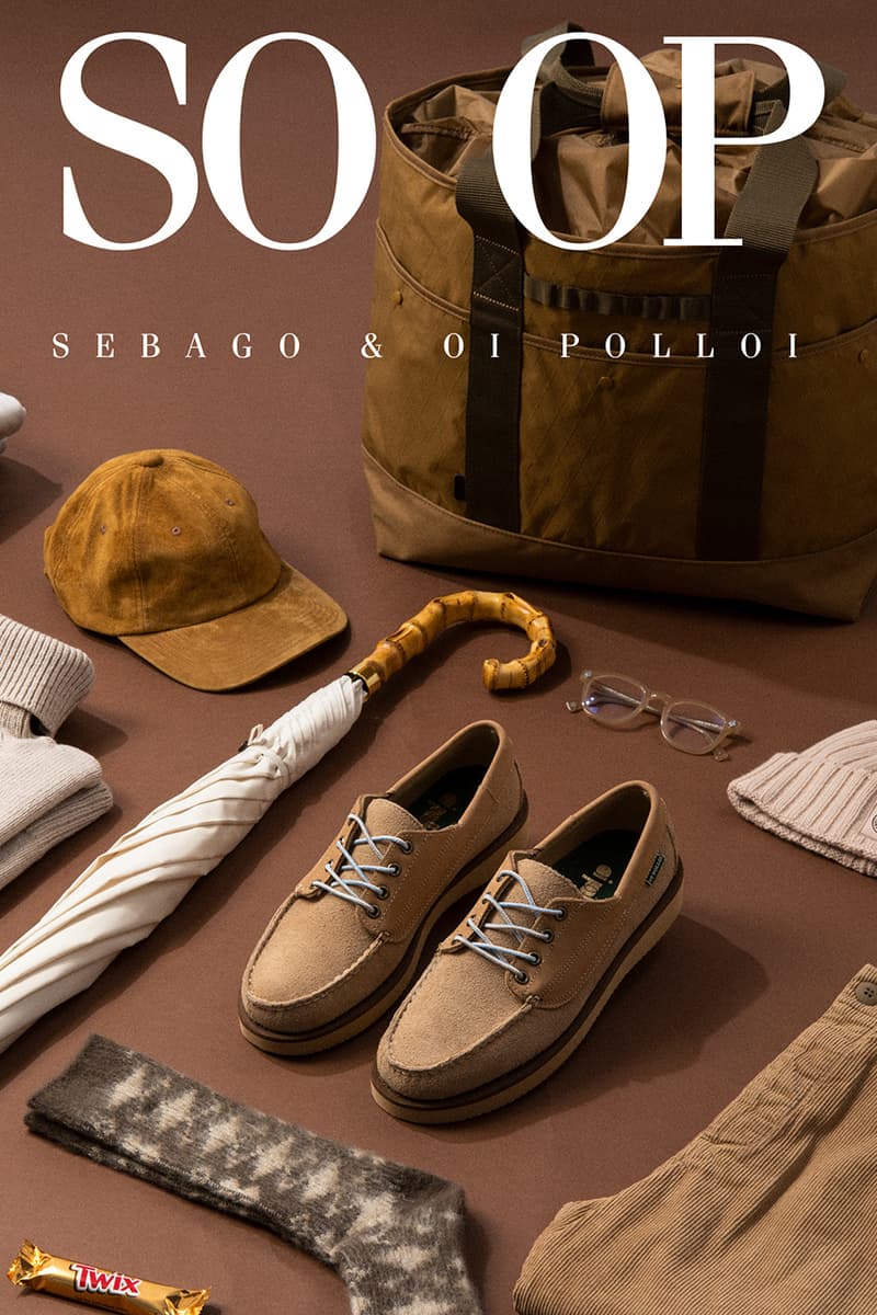 Oi Polloi x Sebago Collaboration Release Info lookbook