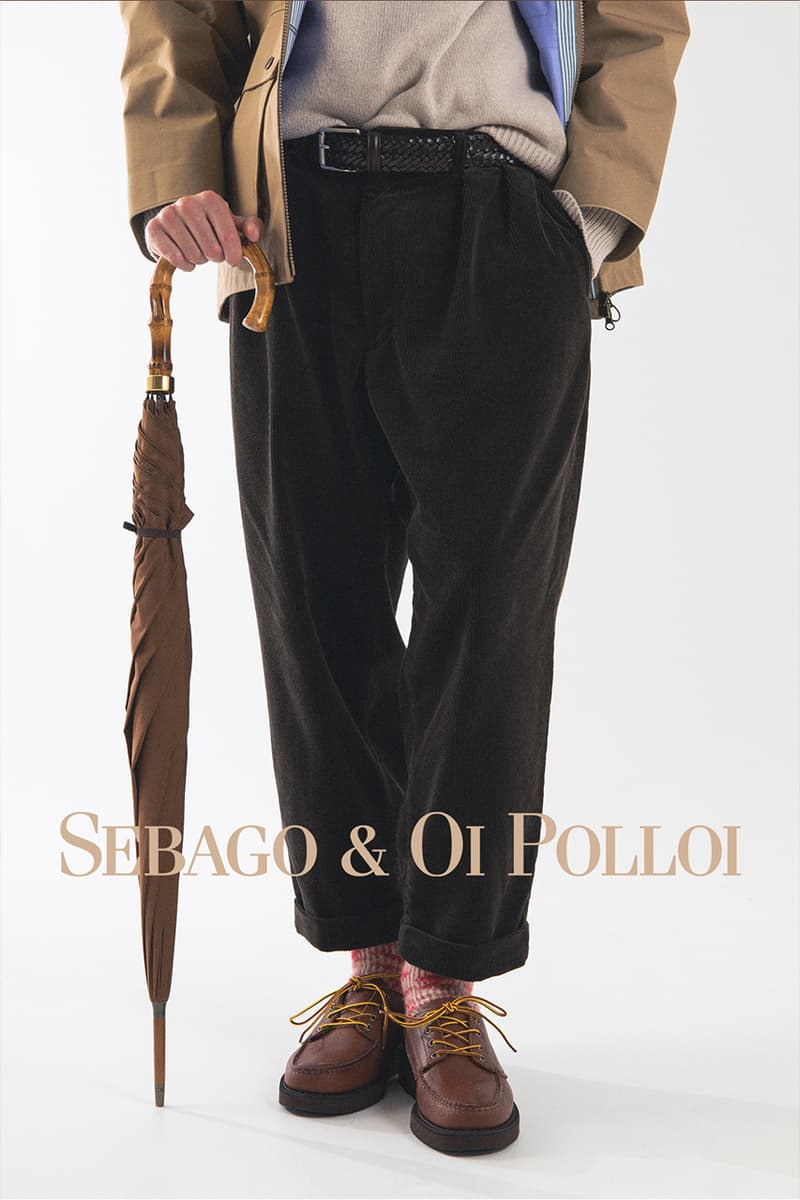 Oi Polloi x Sebago Collaboration Release Info lookbook