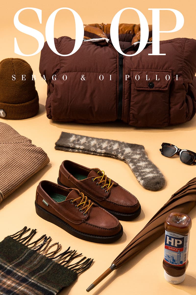 Oi Polloi x Sebago Collaboration Release Info lookbook