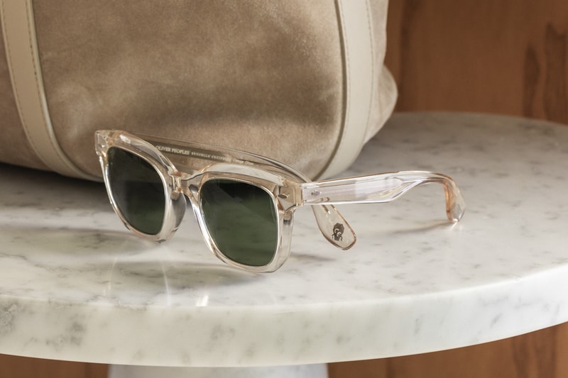 Oliver Peoples Brunello Cucinelli EYEWEAR sunglasses Italian luxury cinema Hollywood 