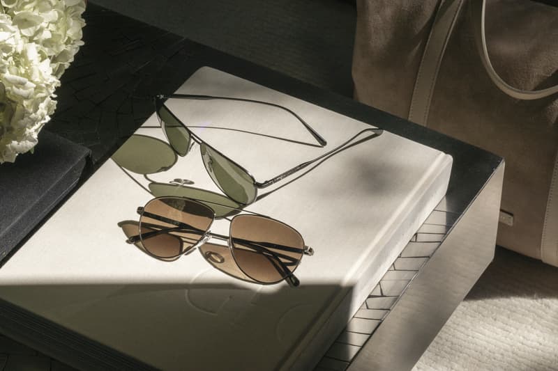 Oliver Peoples Brunello Cucinelli EYEWEAR sunglasses Italian luxury cinema Hollywood 