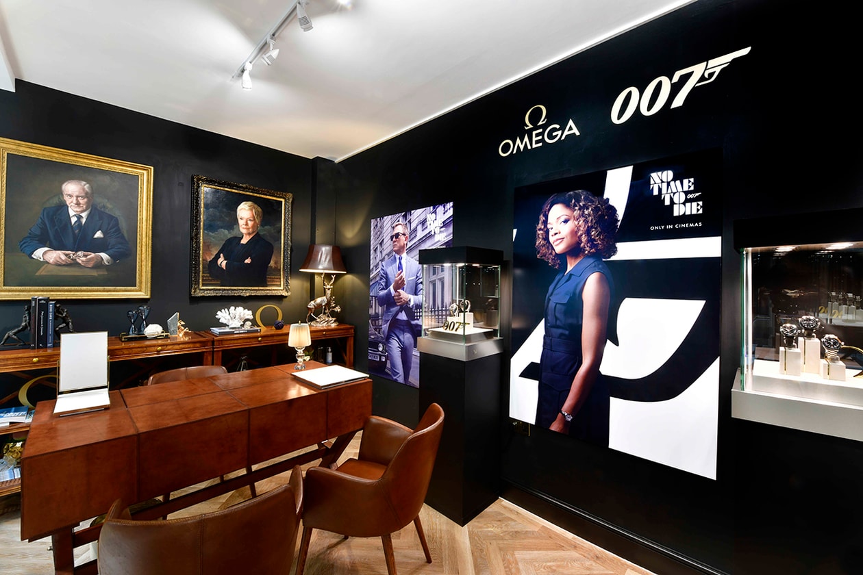 One Week Ahead of No Time To Die Release Omega Opens Three-Month James Bond 007 Pop-Up