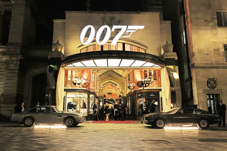Omega Opens Bond House in London Ahead of 'No Time To Die' Release