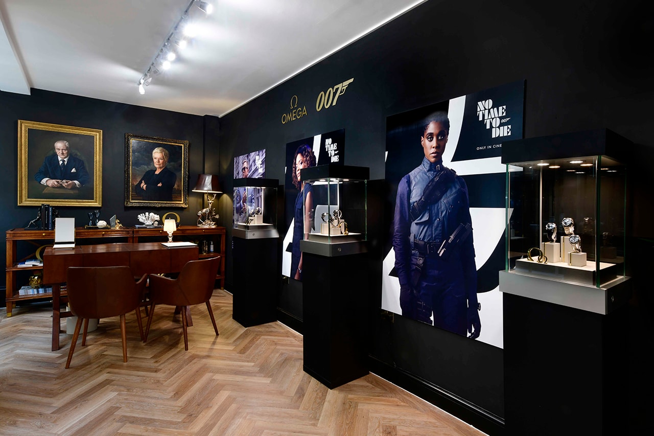 One Week Ahead of No Time To Die Release Omega Opens Three-Month James Bond 007 Pop-Up