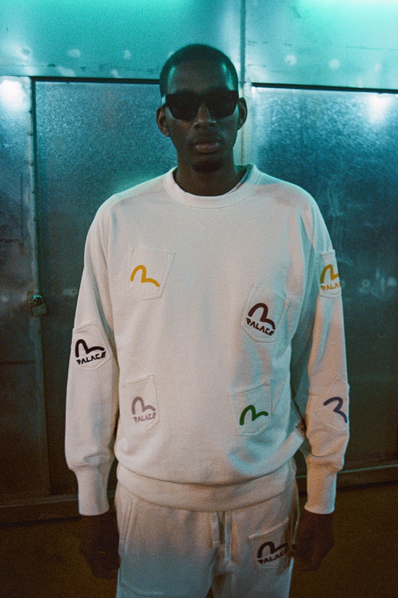 Palace Skateboards x EVISU Drop 2 FW21 Lookbook information when does it drop release 