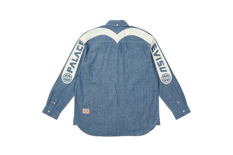 palace skateboards fall 2021 week 7 drop evisu collaboration release information closer look