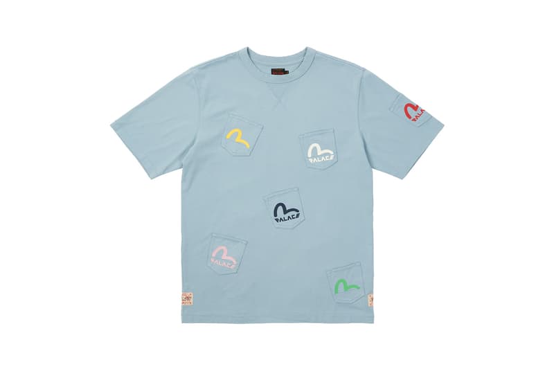 palace skateboards fall 2021 week 7 drop evisu collaboration release information closer look